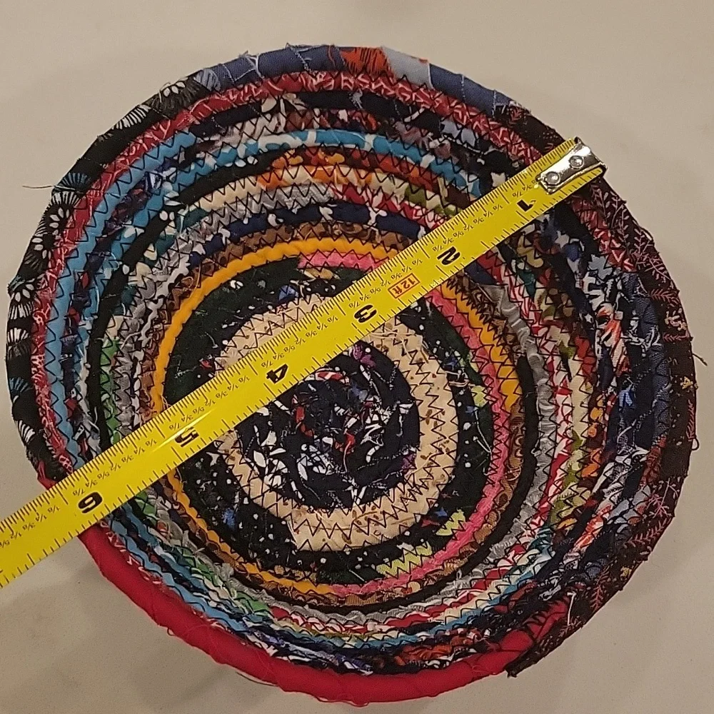 Handmade Rag Rug Bowl